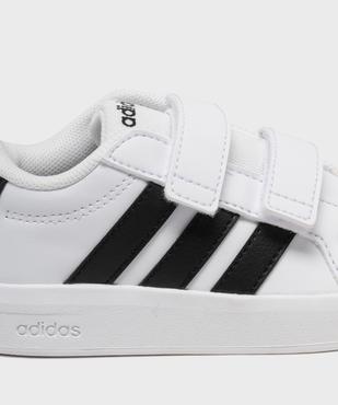Baskets Grand Court 3.0 à scratch enfant - Adidas vue6 - ADIDAS - GEMO