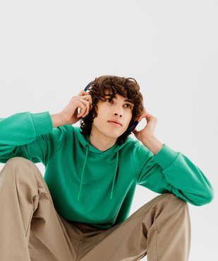 Sweat à capuche intérieur molletonné homme vue6 - GEMO 4G HOMME - GEMO