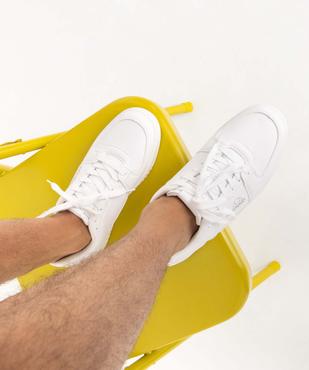 Baskets homme style tennis unies à lacets – Ellesse Mendita vue1 - ELLESSE - GEMO