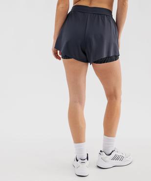 Short de sport avec doublure cycliste femme vue3 - GEMO(FEMME PAP) - GEMO
