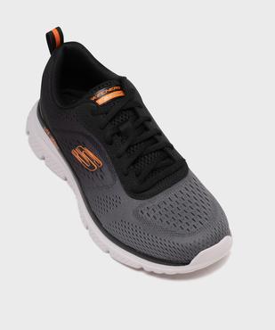 Baskets basses ultra légères en mesh vegan homme - Skechers vue5 - SKECHERS - GEMO