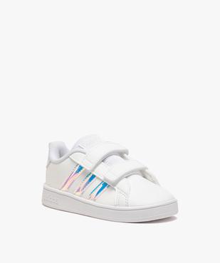 Baskets bébé détails irisés – Adidas Grand Court vue2 - ADIDAS - GEMO