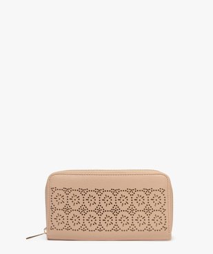 Portefeuille compagnon zippé ajouré femme vue2 - GEMO (ACCESS) - GEMO