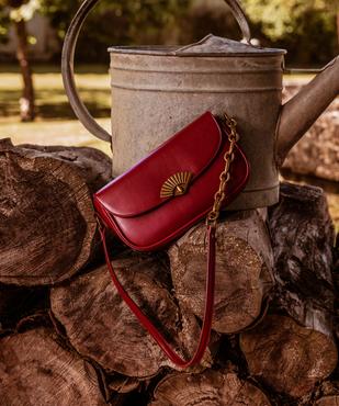 Sac à rabat avec bandoulière porté épaule femme vue1 - GEMO (ACCESS) - GEMO