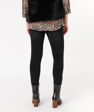 Jean de grossesse coupe Skinny avec bandeau haut vue3 - GEMO 4G MATERN - GEMO