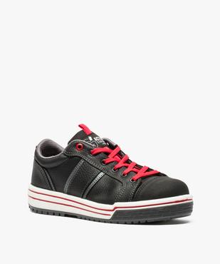Chaussures de sécurité homme dessus cuir vue2 - GEMO (SECURITE) - GEMO