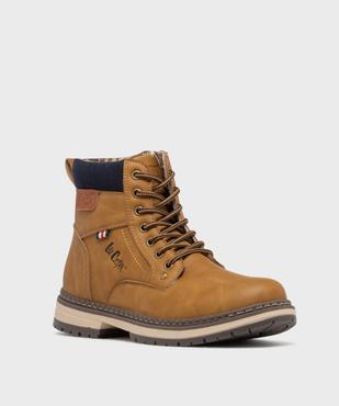 Boots à col matelassée et doublure chaude homme - Lee Cooper vue2 - LEE COOPER - GEMO