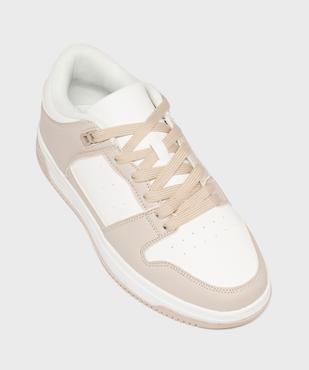 Baskets bicolores à lacets femme - Camps United vue5 - CAMPS - GEMO