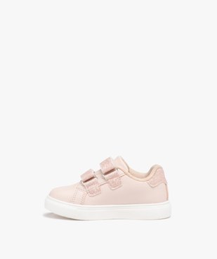 Basket avec détails pailletés bébé fille vue3 - GEMO(BEBE DEBT) - GEMO
