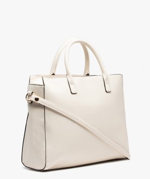Sac femme porté main avec rabat fantaisie vue2 - GEMO (ACCESS) - GEMO