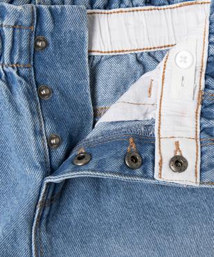 Jean Slouchy avec taille ajustable fille vue3 - GEMO (ENFANT) - GEMO