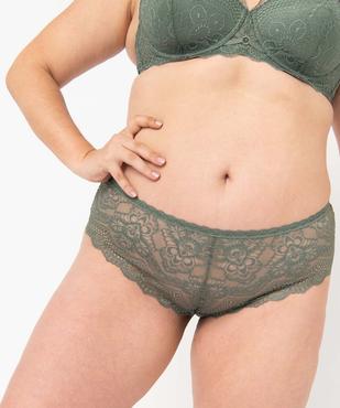 Shorty femme grande taille en dentelle vue1 - GEMO(HOMWR FEM) - GEMO