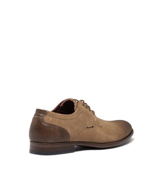 Derbies unis effet patiné homme vue5 - GEMO(URBAIN) - GEMO