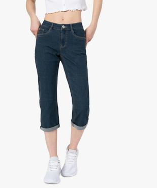 Jean femme coupe courte et Slim vue1 - GEMO 4G FEMME - GEMO