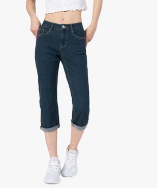Jean femme coupe courte et Slim vue1 - GEMO 4G FEMME - GEMO