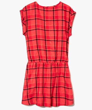 Robe boutonnée à écussons à nouer à la taille vue3 - GEMO (ENFANT) - GEMO