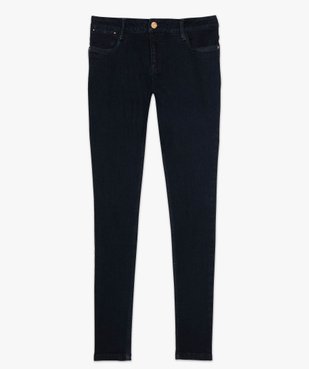 Jean femme coupe slim contenant du polyester recyclé vue4 - GEMO 4G FEMME - GEMO