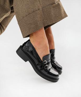 Mocassins vernis à épaisse semelle femme - Follow Me vue7 - FOLLOW ME - GEMO