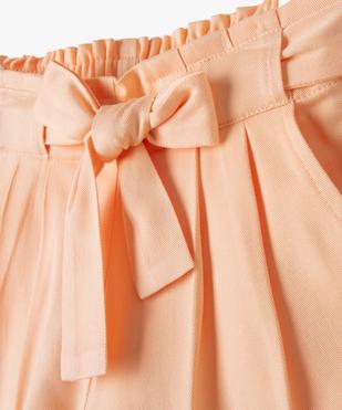 Short ample et fluide taille haute fille - LuluCastagnette vue2 - LULUCASTAGNETTE - GEMO