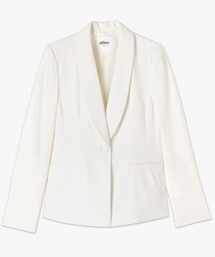 Veste de tailleur 1 bouton femme vue4 - GEMO(FEMME PAP) - GEMO
