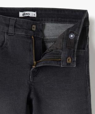 Jean garçon coupe Slim légèrement délavé vue3 - GEMO (ENFANT) - GEMO