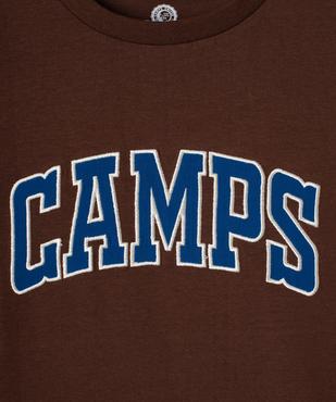 Tee-shirt à manches courtes avec inscription brodée garçon - Camps United vue2 - CAMPS UNITED - GEMO