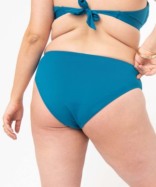 Bas de maillot de bain femme grande taille coupe classique vue2 - GEMO 4G FEMME - GEMO