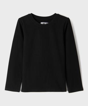 Tee-shirt manches longues chaud en polaire stretch fille vue1 - GEMO (ENFANT) - GEMO