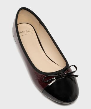 Ballerines vernies bicolores femme vue5 - VALENTINA BALDA - GEMO