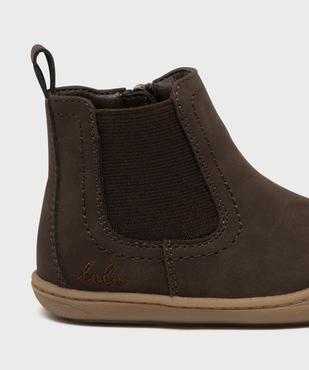 Boots Chelsea zippées bébé garçon - LuluCastagnette vue6 - LULUCASTAGNETTE - GEMO