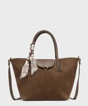 Sac cabas bi-matière femme vue1 - GEMO (ACCESS) - GEMO