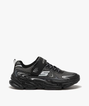 Baskets en mesh à grosse semelle et scratch garçon - Skechers vue1 - SKECHERS - GEMO