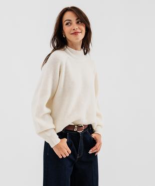 Pull col montant femme - LuluCastagnette vue4 - LULUCASTAGNETTE - GEMO
