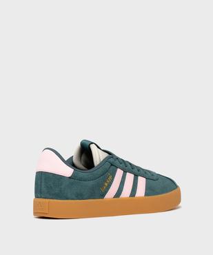 Baskets en cuir VL Court 3.0 femme - Adidas vue4 - ADIDAS - GEMO