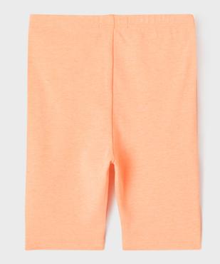 Legging court uni taille élastique fille vue5 - GEMO (ENFANT) - GEMO