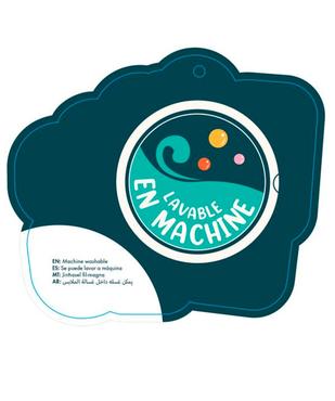 Baskets basses en toile avec scratch garçon - 5 Miles vue2 - 5 MILES GEMO FOR GOOD - GEMO