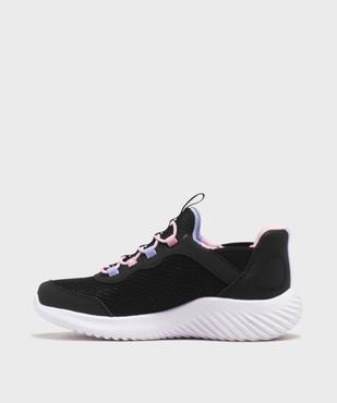 Baskets Slip-ins Bounder Wave 92 faciles à enfiler fille - Skechers vue3 - SKECHERS - GEMO