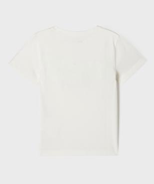 Tee-shirt manches courtes avec inscription XXL garçon vue3 - GEMO (ENFANT) - GEMO