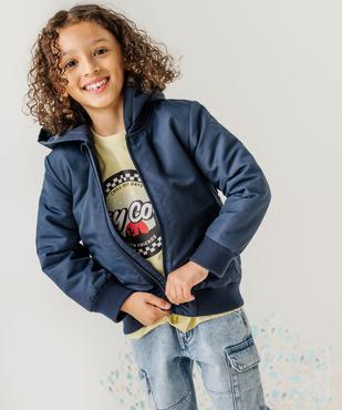 Blouson bomber à capuche garçon vue12 - GEMO 4G GARCON - GEMO