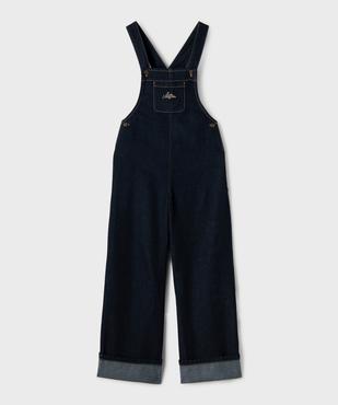 Salopette pantalon jean fille - LuluCastagnette vue1 - LULUCASTAGNETTE - GEMO