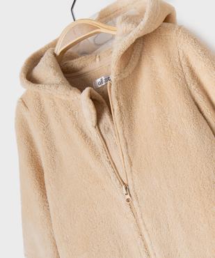 Combinaison pilote en velours à capuche imprimée bébé vue2 - GEMO(BB COUCHE) - GEMO