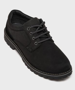 Derbies casual à semelle crantée homme - Tanéo vue6 - TANEO - GEMO