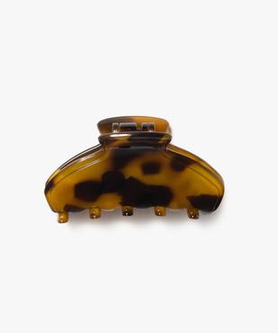 Pince crabe pour cheveux imprimée écaille petit format  vue1 - GEMO (ACCESS) - GEMO