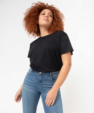 Jean femme coupe slim très extensible vue5 - GEMO 4G FEMME - GEMO