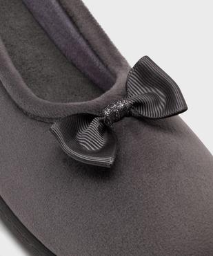 Chaussons ballerines à talon compensé femme - Isotoner vue6 - ISOTONER - GEMO