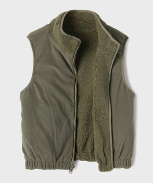 Blouson 2-en-1 avec veste polaire sans manches amovible garçon vue4 - GEMO 4G GARCON - GEMO