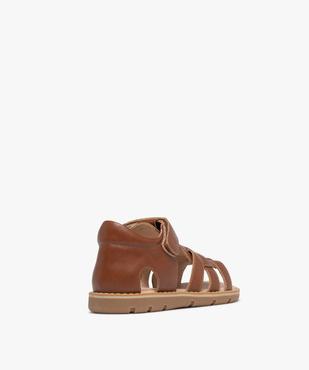 Sandales à brides et fermeture scratch garçon - Buggy Shoes vue11 - BUGGY GEMO FOR GOOD - GEMO