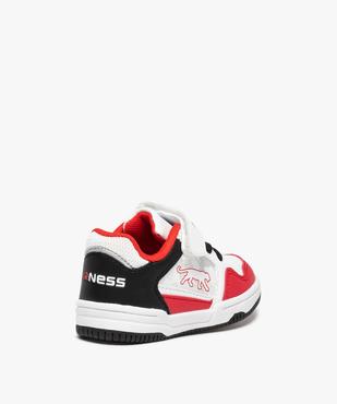 Baskets bébé garçon à lacets et scratch – Airness Sprint vue4 - AIRNESS - GEMO