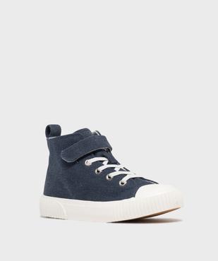 Baskets montantes en toile garçon - 5 Miles vue2 - 5 MILES GEMO FOR GOOD - GEMO