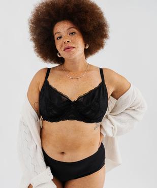 Soutien-gorge emboitant à armatures femme grande taille vue1 - GEMO(HOMWR FEM) - GEMO